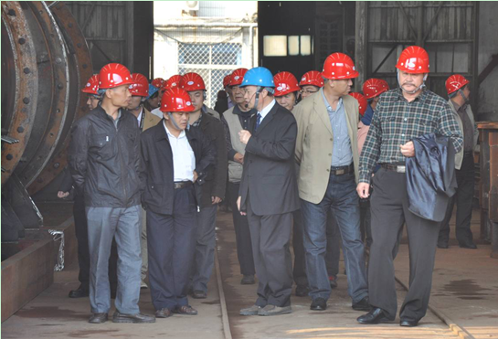 與會領導、專家參觀鑫海公司