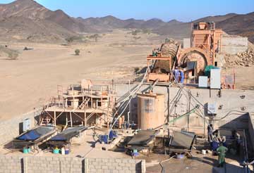 鑫海總包蘇丹某金礦全貌 鑫海總包蘇丹某金礦全貌