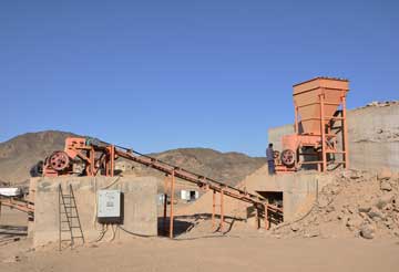 該金礦選礦廠的破碎系統 該金礦選礦廠的破碎系統